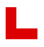  L plate 